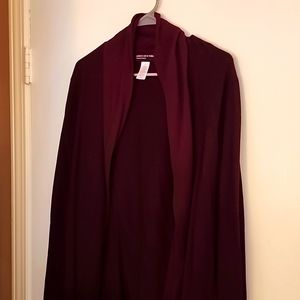 Burgundy Cardigan